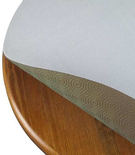 DecoHomeTextil Tischschoner Beige Taupe Oval 110 x 160 cm