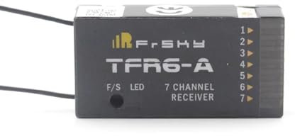 SPARKHOBBY FrSky TFR6A TFR6-A 2,4GHz 7-Kanal-Empfänger FASST Kompatibel Futaba T14SG T8FG Modul für Fernsteuerung FPV Drohnen (TFR6-A)