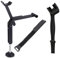 Soporte Elevacion Moto,Soporte Rueda Moto Universal Caballete Rueda Trasera y Delantera Portátil para Limpiar la Cadena Soporte para engrasar cadena