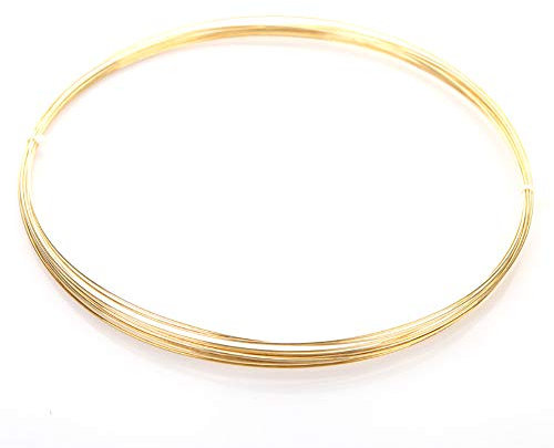 Alambre de cobre blando sólido, alambre de latón desnudo, bobina de línea de cuerda, alambre eléctrico industrial sólido for manualidades, 10 m(Diameter2.5mm)