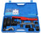 Ø 6-22mm Rohrbiegegerät Set Manuelle Rohrbieger Rohrbiegemaschine Handrohrbieger,Biegewerkzeug 1/4-7/8 bis 90 Winkel Rohrbiegemaschine Werkzeug Set für Kupfer Aluminium mit Koffer