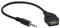 USB to 3.5mm Jack Adapter, Male AUX Audio Plug Jack To USB 2.0 Female Converter Adapter Cable Cord for Car Aux Port, AUX To USB Stereo Cable Adapter for Cars, Mp3 Players(Car Need Decoding Function)