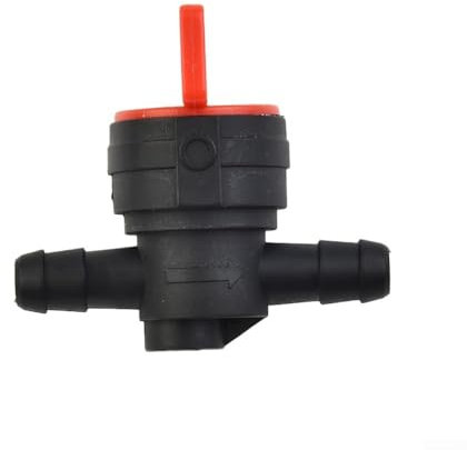 Rubinetto benzina in plastica compatibile con vari modelli di moto, ATV e tosaerba con diametro di 1/4