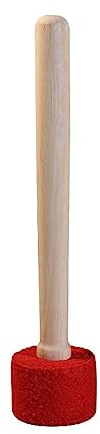 Bol chantant de yoga en silicone fait à la main avec marteau en bois tibétain, décoration de la maison