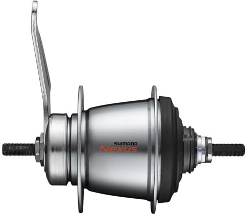 SHIMANO IG Hub 7s 176/36 Silver SG-C3001 Nexus Coaster Brake, für Angler, ideal für anspruchsvolles Angeln, mit Ref. ESGC30017CADXR