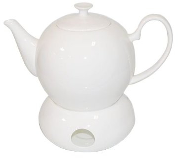 CHA CULT - Teekanne mit Stövchen Sophie (1.3L) Fine Bone China