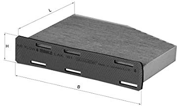 MAHLE LAK 181 Innenraumfilter Partikelfilter u.a. passend für SKODA OCTAVIA II Combi (1Z5)