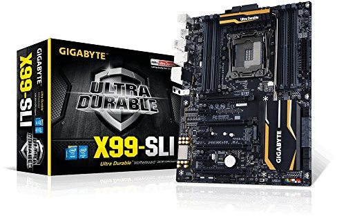 Gigabyte X99-SLI Placa Base (X99 Express, DDR4, S-ATA 600, ATX, USB 3,0, 2 m de Vaso.)