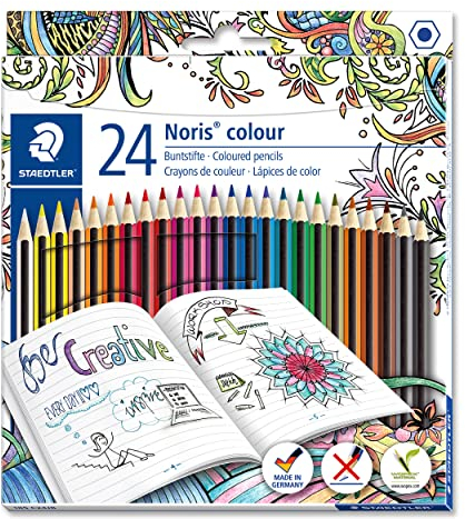 Staedtler Noris Colour - Paquete de 24 lápices de colores