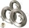 3er SET Einbaustrahler M802 Einbaulampe Einbauleuchte Spot Einbauspot GU10 Eisen Gebürstet