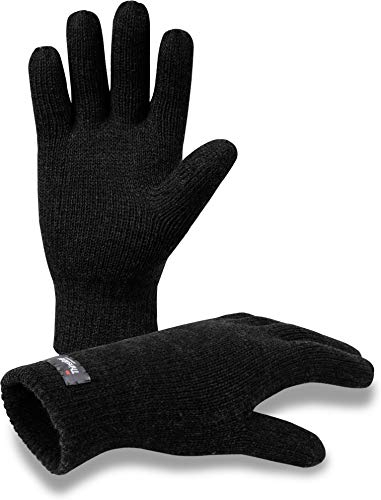 normani Strickhandschuhe mit 3M Thinsulate™ Farbe Dunkelschwarz Größe S