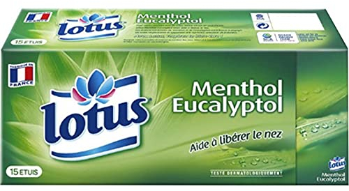 Lotus Menthol Lotus Menthol lotus menthol eucalyptol taschentücher 15 fälle (los 3)