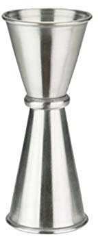 Winco J-8, 1 oz X 1 oz Jigger in acciaio inox stile giapponese, accessori da bar