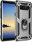 BestST Custodia per Samsung Galaxy Note 8 Custodia Cover Case Armor Resistente alle Cadute Armatura dell'impatto Robusta Custodia Kickstand Shockproof Protective Case Cover per Galaxy Note 8,Argento