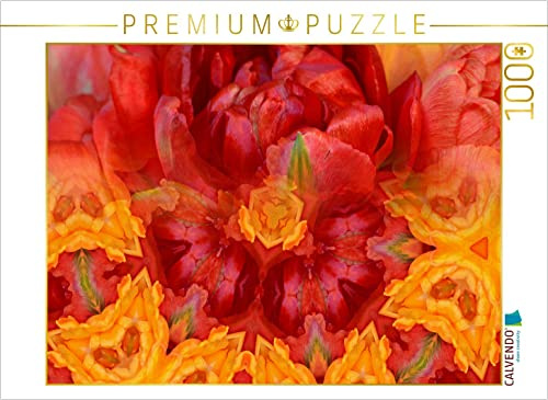 CALVENDO Puzzle EIN Motiv aus dem Kalender Tulpenphantasie 1000 Teile Puzzle quer | Lege-Größe cm Foto-Puzzle für glückliche Stunden