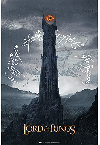 ABYstyle – LORD Of The Rings – Poster „Tour de Sauron“ (91,5 x 61 cm)
