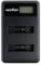 LI-50B Dual Channel LCD USB Charger for Olympus D-750, SH-21, SP-800UZ, SP-810UZ, SP-815UZ, Stylus 1010, 1030SW, SZ-12, SZ-14, Tough TG-2, VR-340, VR-350, XZ-1 Camera and More
