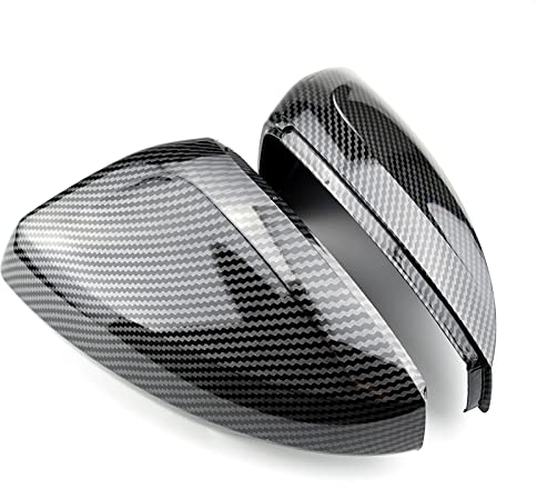 Carbon Fiber Car Side Rückspiegel Abdeckung Ersatz, Für VW Polo Mk6 AW GTI 2018-2020