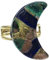 Antica Murrina BAGUE EN VERRE DE MURANO VENISE, Verre, Multicolore