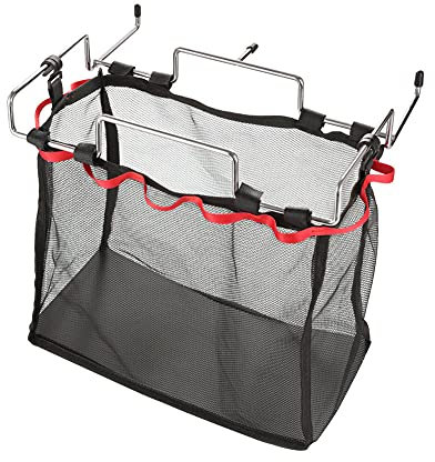 ARVALOLET Portable Foldable Table Storage Net Shelf Bag Stuff Mesh for Picnic Outdoor Camping Barbecue Kitchen Folding Table Hanging Rack