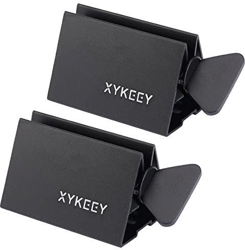 XYKEEY Exprimidor de tubos de pasta de dientes, juego de 2 rodillos exprimidores de pasta de dientes, soporte de asiento para tubo de pasta de dientes de metal (triángulo negro)