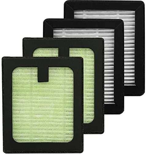 Dryer Advanced HEPA Filter Compatible with Baby Brezza Baby Bottle Dryer Advanced and Baby Brezza Baby Bottle Washer, 4 Pack