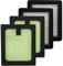 Dryer Advanced HEPA Filter Compatible with Baby Brezza Baby Bottle Dryer Advanced and Baby Brezza Baby Bottle Washer, 4 Pack