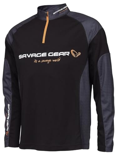 Savage Gear Tournament Gear Half Zip Sweatshirt M