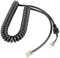Zicobox Microfono altoparlante microfono sostituzione cavo per Yaesu MH-48A6J FT-7800 FT-8800 FT-8900 FT-7100M FT-2800M FT-8900R