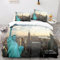 LUDVIK New York Bettwaesche 135X200 Bettwäsche Mikrofaser Bettwäsche Teenager Schnell Trocknend Und Kein Bügeln 135X200 cm + 2 Kissenbezüge 80X80Cm