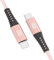 JAMEGA - USB Typ C Kabel Rosegold 1m | Ladekabel und Datenkabel Fast Charge Sync USB C Stecker Kompatibel Mit iPhone 15 Pro Max, iPad Pro Air, Samsung, MacBook, Tablets, Huawei uvm.