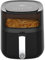 MasterChef Heißluftfritteuse 5,5L Airfryer 1500W, Fritteuse Heissluft ohne Fett für 4-6 Personen, Heissluftfriteuse mit Digitales Touchscreen und 7 Programmen, Vorheizen & Warmhalten, 80-200°C
