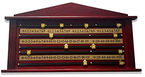 OUSIKA Snooker-Anzeigetafel, Billard-Anzeigetafel, Snooker-Anzeigetafel for Tischspiele, Snooker-Spiel, Tischfußball Anzeigetafeln (Color : B)