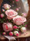 Ruohuo Diamond Painting 50x70cm Diamant Painting Bilder Pinke Blume Diamond Art Erwachsene Full DIY Diamant Kunst Malerei Stickerei Set Kreuzstich Bilder Home Wand Dekor Geschenk-852
