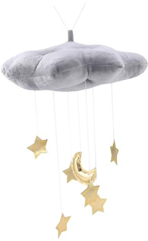 Wolken Hängeornament aus Baumwolle im Nordischen Stil