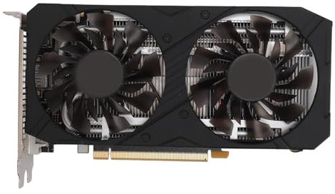 Vikye Gaming-Grafikkarte, 4 GB GDDR5 GTX 960 128 Bit Dual-Lüfter-Gaming-Grafikkarte, Desktop-PC-GPU-Grafikkarte Unterstützt HD-Multimedia-Schnittstelle DisplayPort DVI
