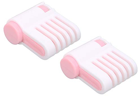 Walfront 2Pcs Multifunctional DIY Bread Cutter, Cake Cutter Cake Bread Cutter Slicing Guide Tool Home Kitchen Accessory (External White Internal Powder 52036-C)