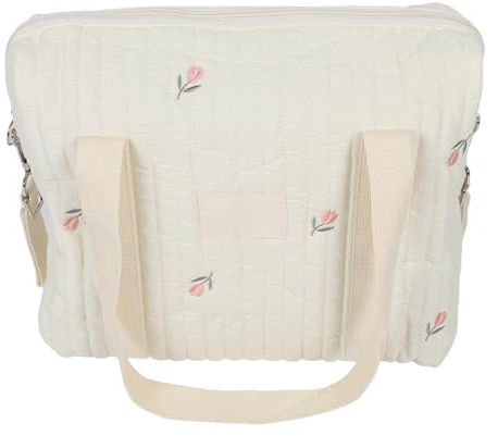 Yechiry Wickeltasche, Große Kapazität Mama-Taschen, Wasserdichte Wickeltasche für Babys - Reiseutensilien Tragetasche - Baumwoll-Hängetasche für Kinderwagen für Einkaufen Krankenhaus (#1)