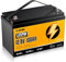 12V 100Ah LiFePO4 Battery Built-in 100A BMS, Deep Cycle Batteries, Grade A Lithium with Low-Temp Protection, Lithium Iron Phosphate Batterien 18000 Cycles for RV, Home Energy Storage, Solar Off-Grid