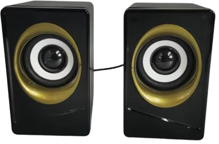 Hkfgdjdl USB Speakers,Computer Speakers Laptop USB Small Speakers Speakers Multimedias Big Eggs Subwoofer Set USB Corded