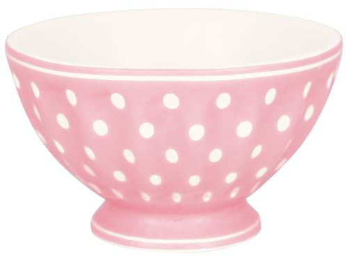 GreenGate Dotty French Bowl medium Pale pink 10cm