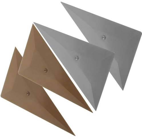 Set 4 Spatole Triangolari in Plastica per Pellicole Veicolari