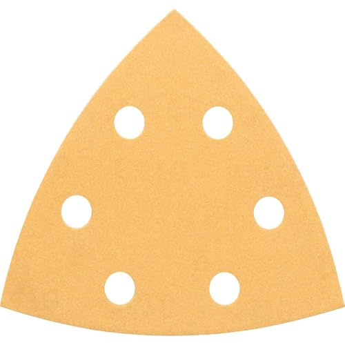 Bosch Professional 5 Stück Schleifblatt C470 Best for Wood+Paint (Holz und Farbe, Ø 93 mm, Korn 400), 2608605156