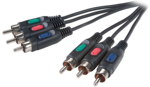 Vivanco Videokabel, 3x Cinchstecker <-> 3x Cinchstecker, YUV, 5m