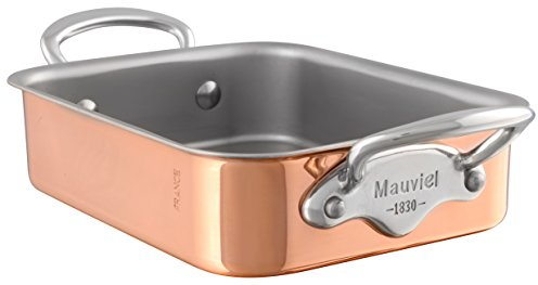 Mauviel Copper Roaster 18x14cm SS Handle