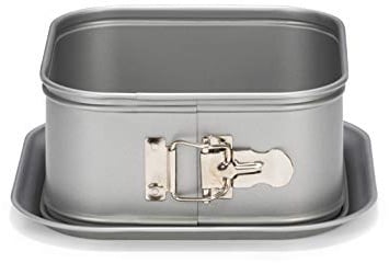 Patisse Silver-Top quadratische Spingform mit hohem Rand - 18 cm