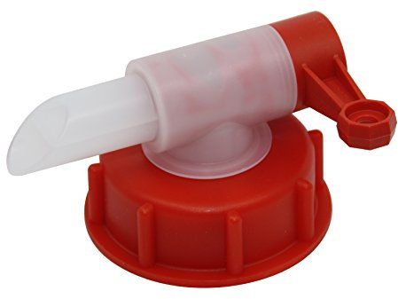 Wasserrose® AUSLAUFHAHN/DOSIERHAHN/KANISTERHAHN 61mm FÜR 20,25,30,60 Liter