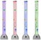 Global Gizmos 45500 Fish Bubble Lamp/Tropical Fish Design / 90cm Tall / 7 Separate Changing Colours Create Unique Sensory Experience/Black Base Colour