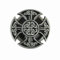 Masop Herren Gürtelschnalle aus Metall mit keltischem Kreuz, für 3,8 cm breiten Gürtel