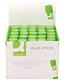 Q-Connect Lot de 25 bâtons de colle, 10 g, Pack of 125